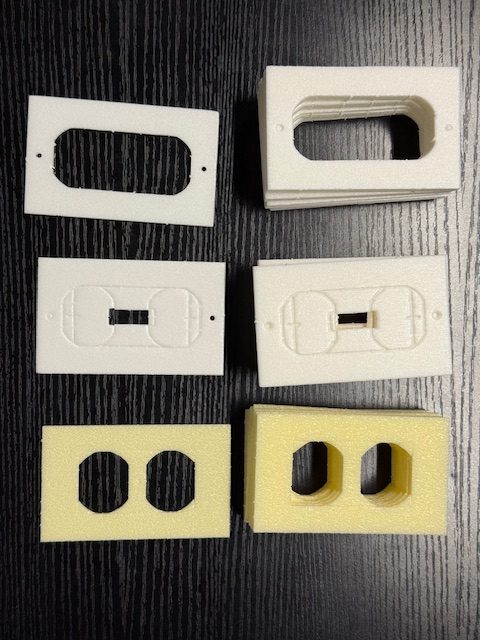 Outlet gaskets (example inventory)